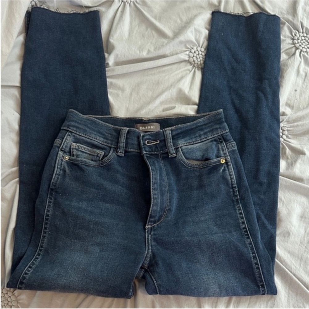 DL1961 Mara Ankle Jeans in Deep Indigo